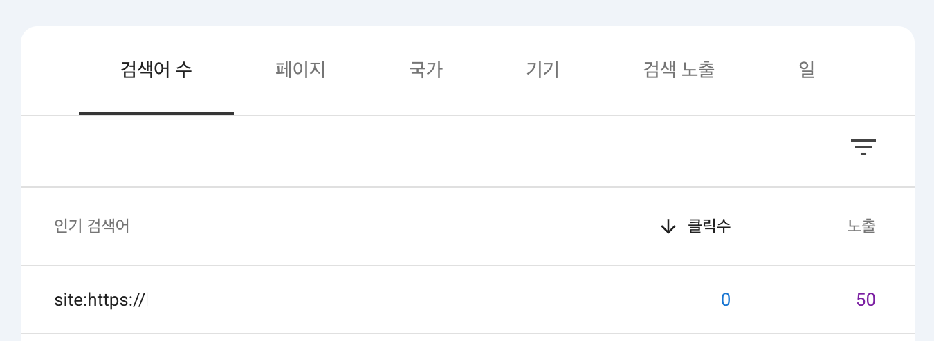 site: 구문 검색 유입